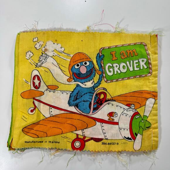 3/$20 VTG 1979 Your Friends From Sesame Street Random House Cloth Picture Book - Picture 2 of 9